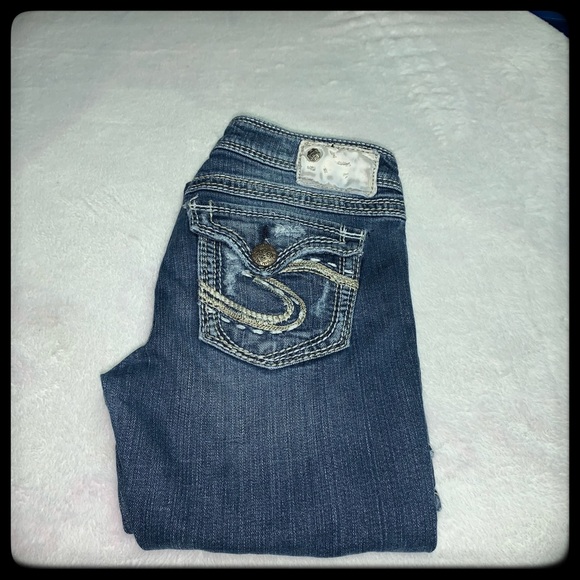 Silver Jeans Denim - Silver jeans “Tuesday Flap” style size 27 EUC